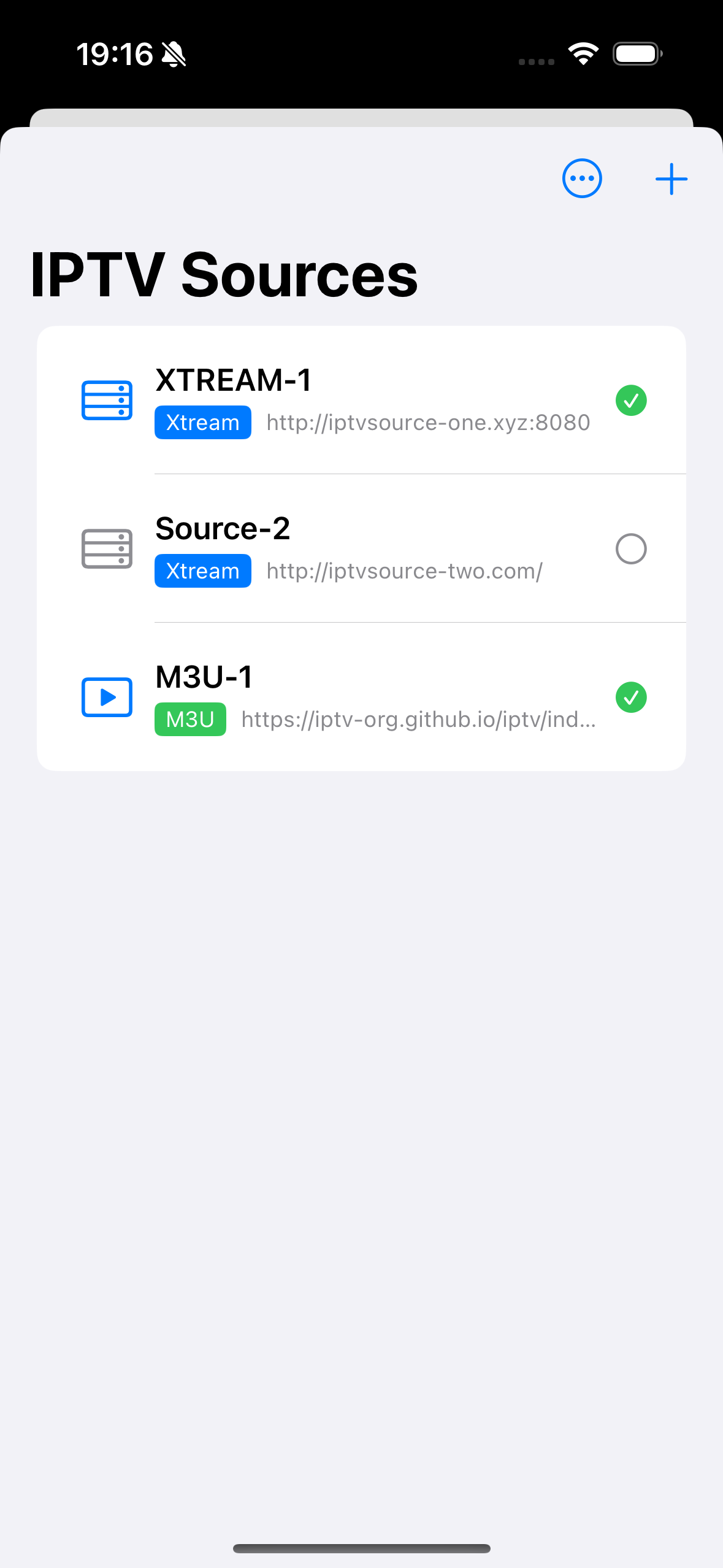 Player di Maximus IPTV - Il miglior lettore IPTV gratuito per iOS: supporto API M3U e Xtream media 3