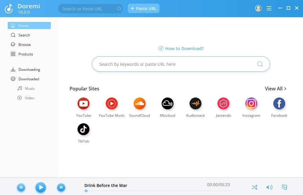 Downloader di musica mp3 Doremizone media 2