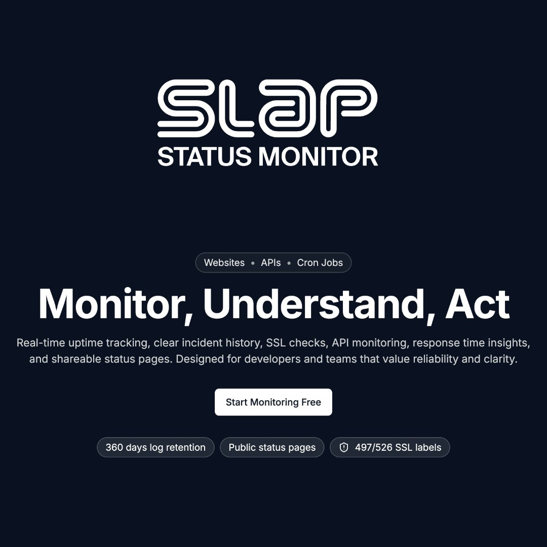 SLAP Status Monitor logo
