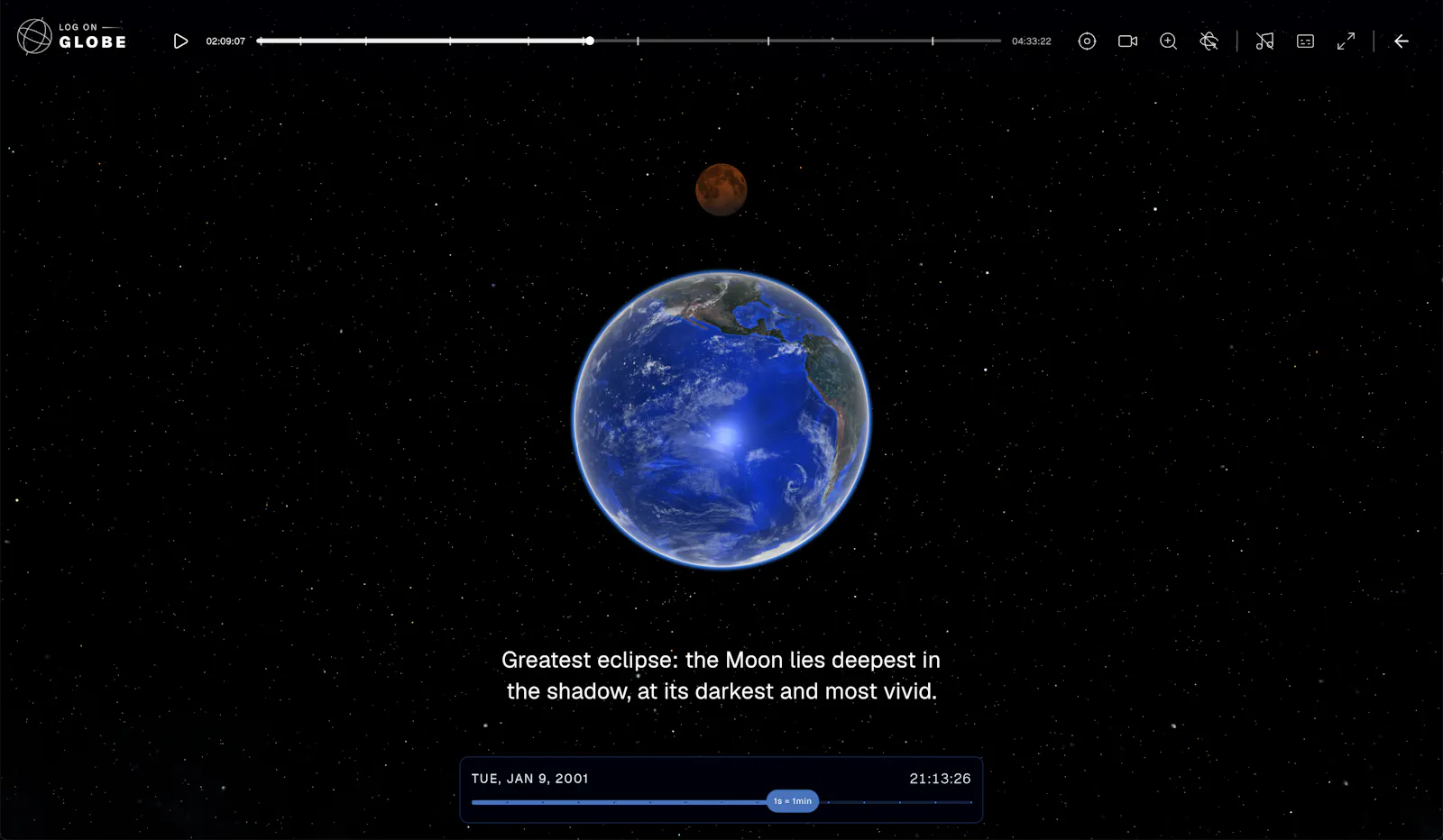 LOG ON GLOBE screenshot 4