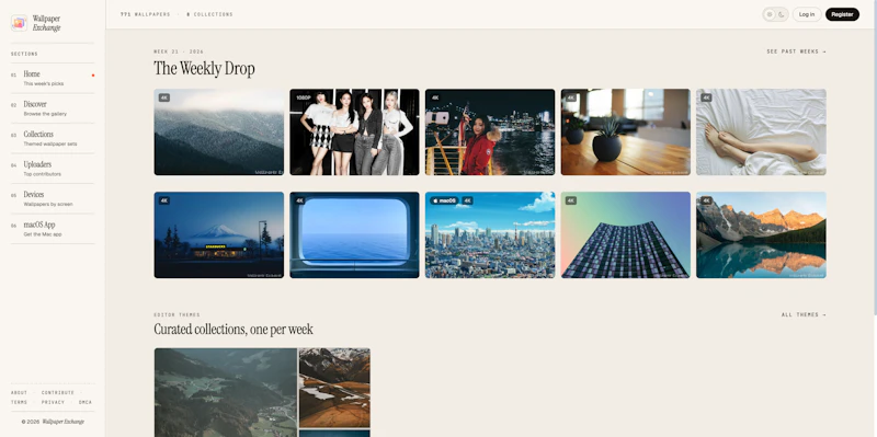 Wallpaper Exchange screenshot 3