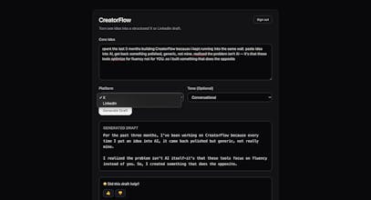 CreatorFlow gallery image