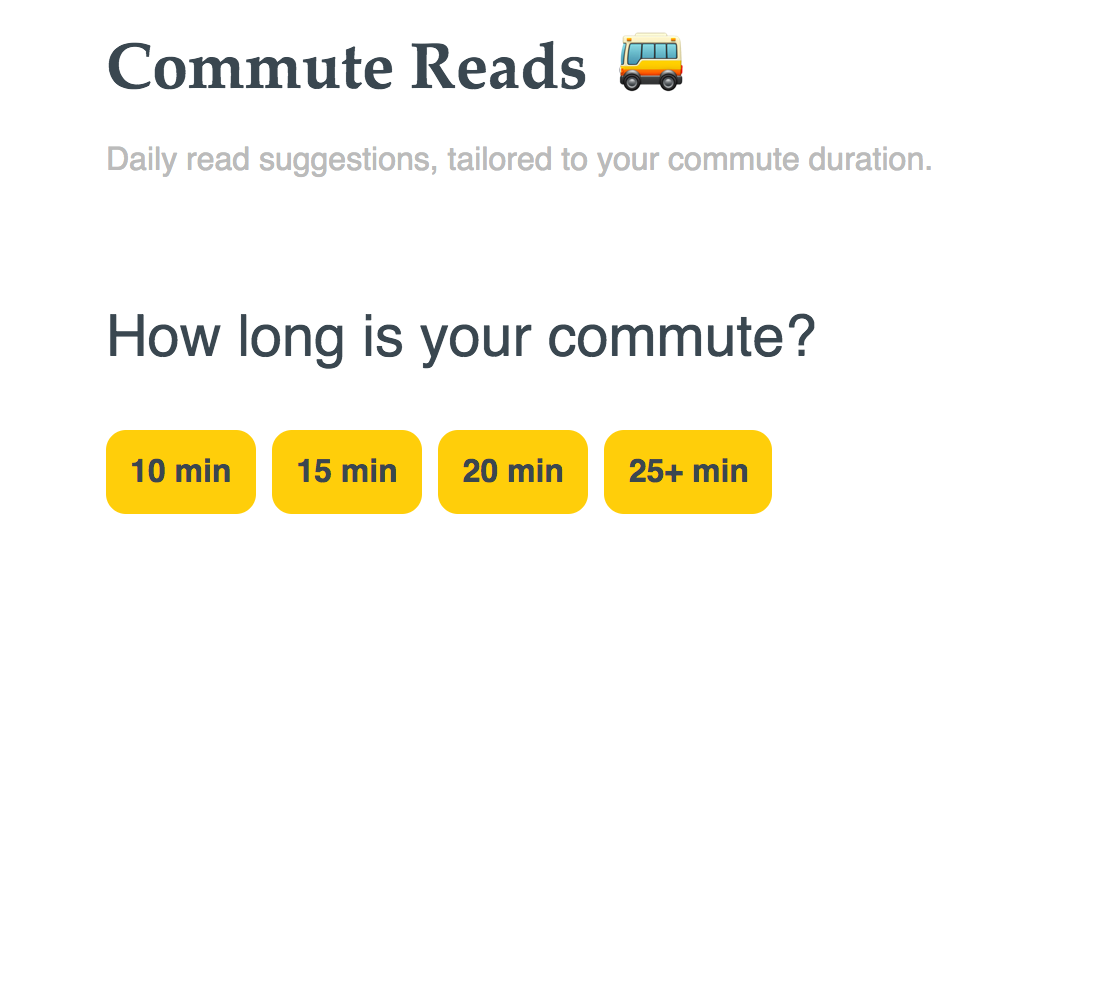 Commute Reads gallery image