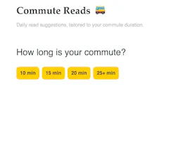 Commute Reads gallery image