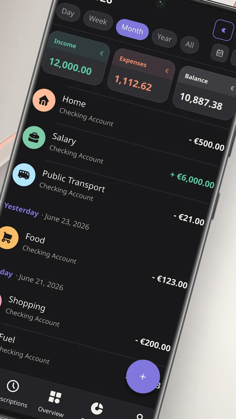 Budget & Subscription Tracker screenshot 3
