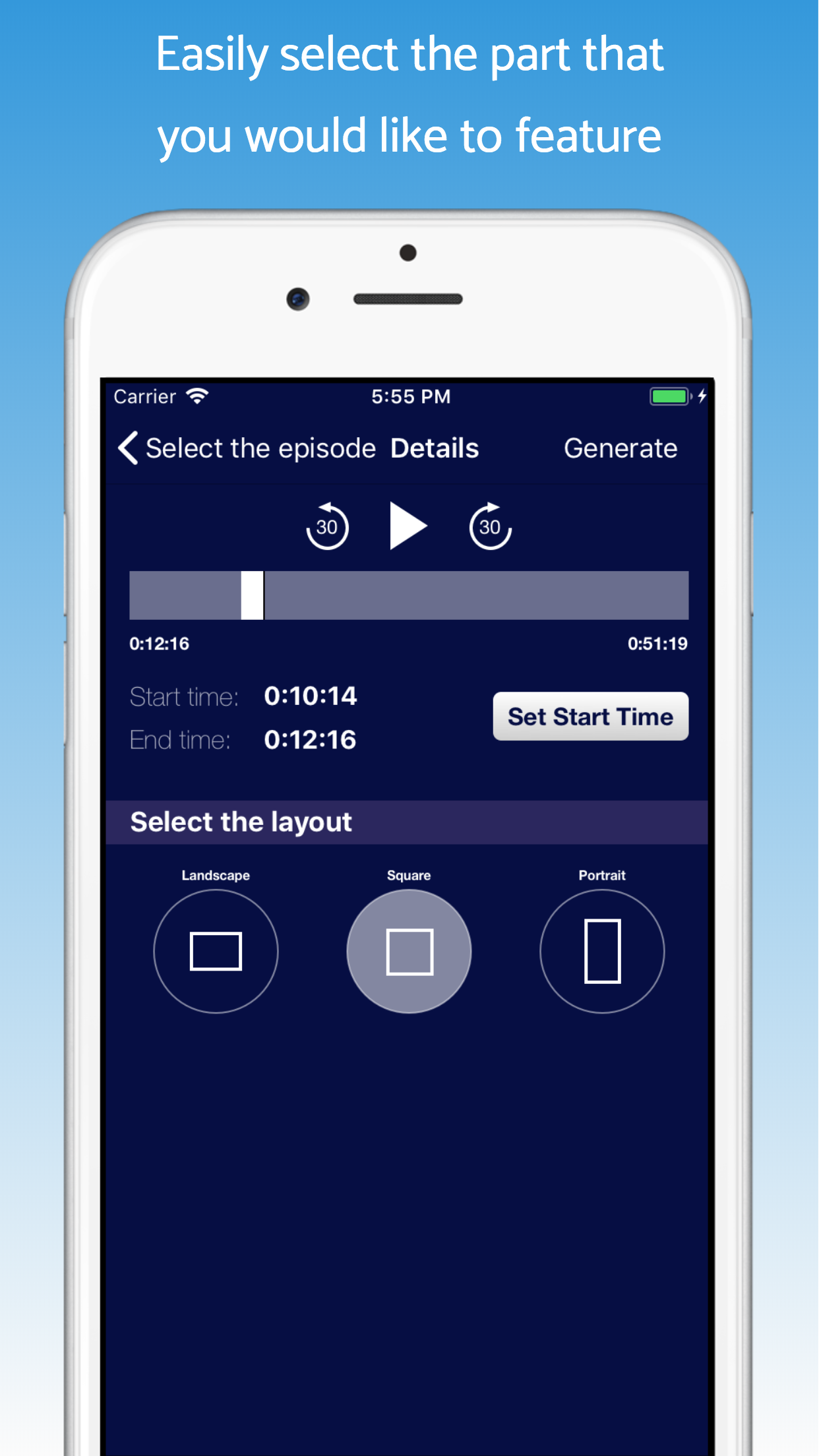 Podcast Preview Generator gallery image