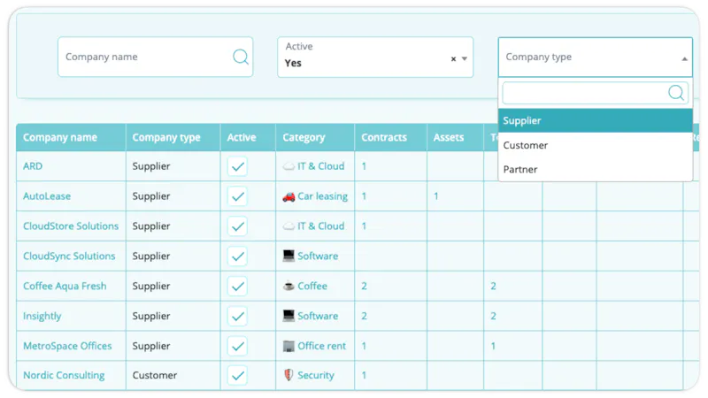 Contractpedia screenshot 2