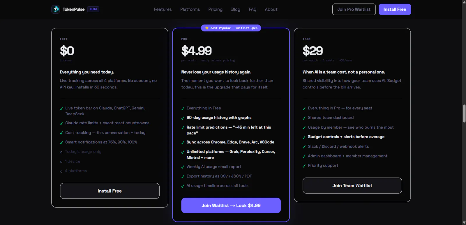 TokenPulse screenshot 3