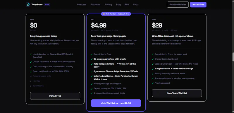 TokenPulse screenshot 3