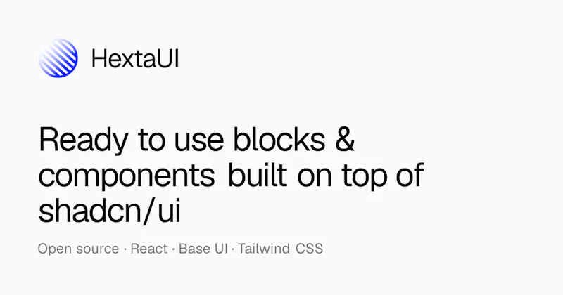 HextaUI Pro screenshot 1