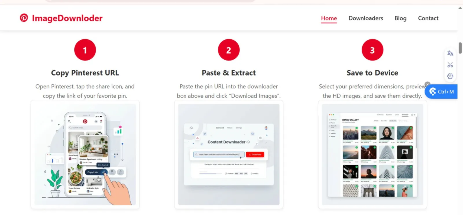 Pinterest Image Downloader gallery image