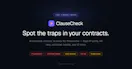 ClauseCheck — Stop signing bad contracts