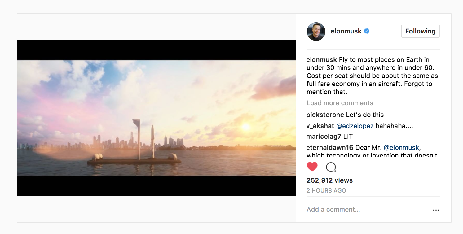 Elon Musk’s BFR gallery image