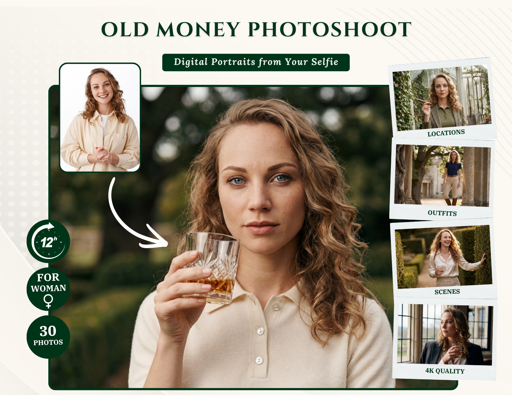 Old Money 30-Photo Bundle (Female) gallery image