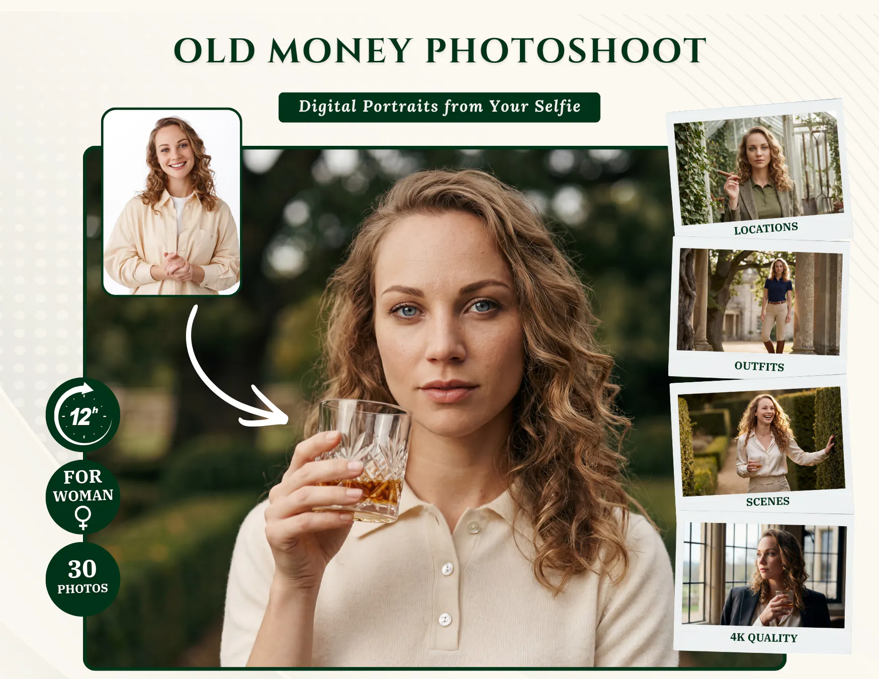 Old Money 30-Photo Bundle (Female) のプロダクトバナー