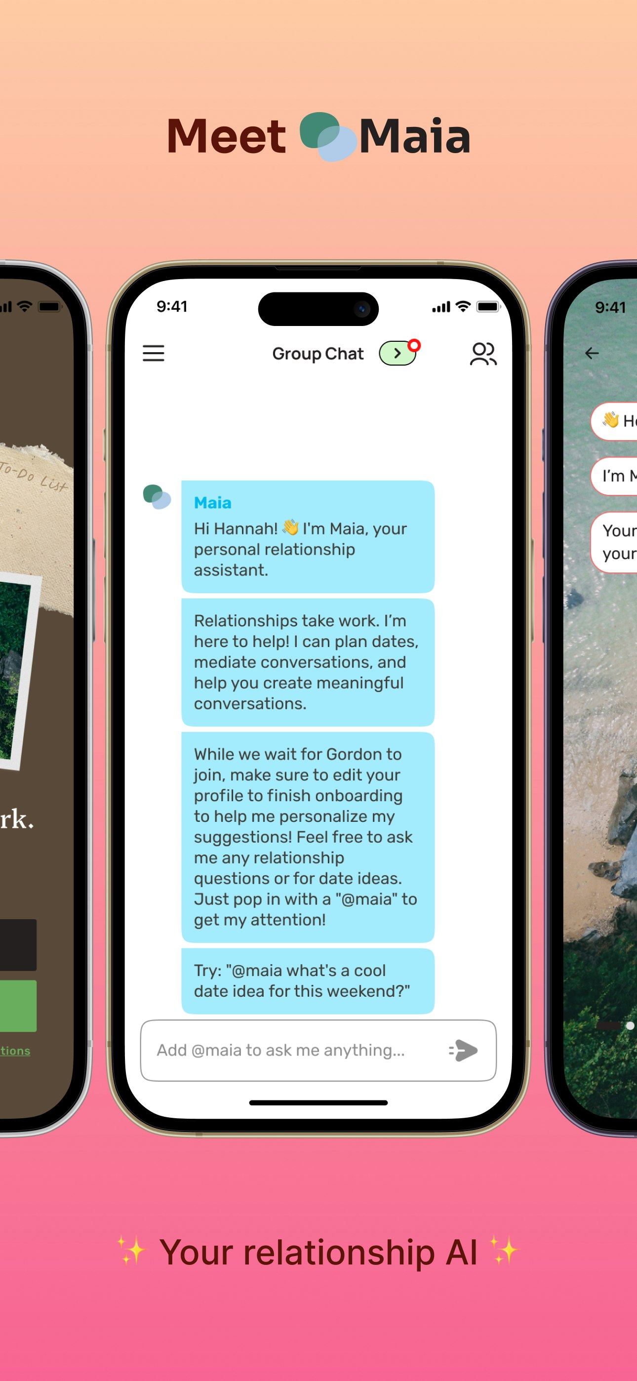 startuptile Maia: Your Relationship AI-Relationship AI for couples. Advice date ideas and more!