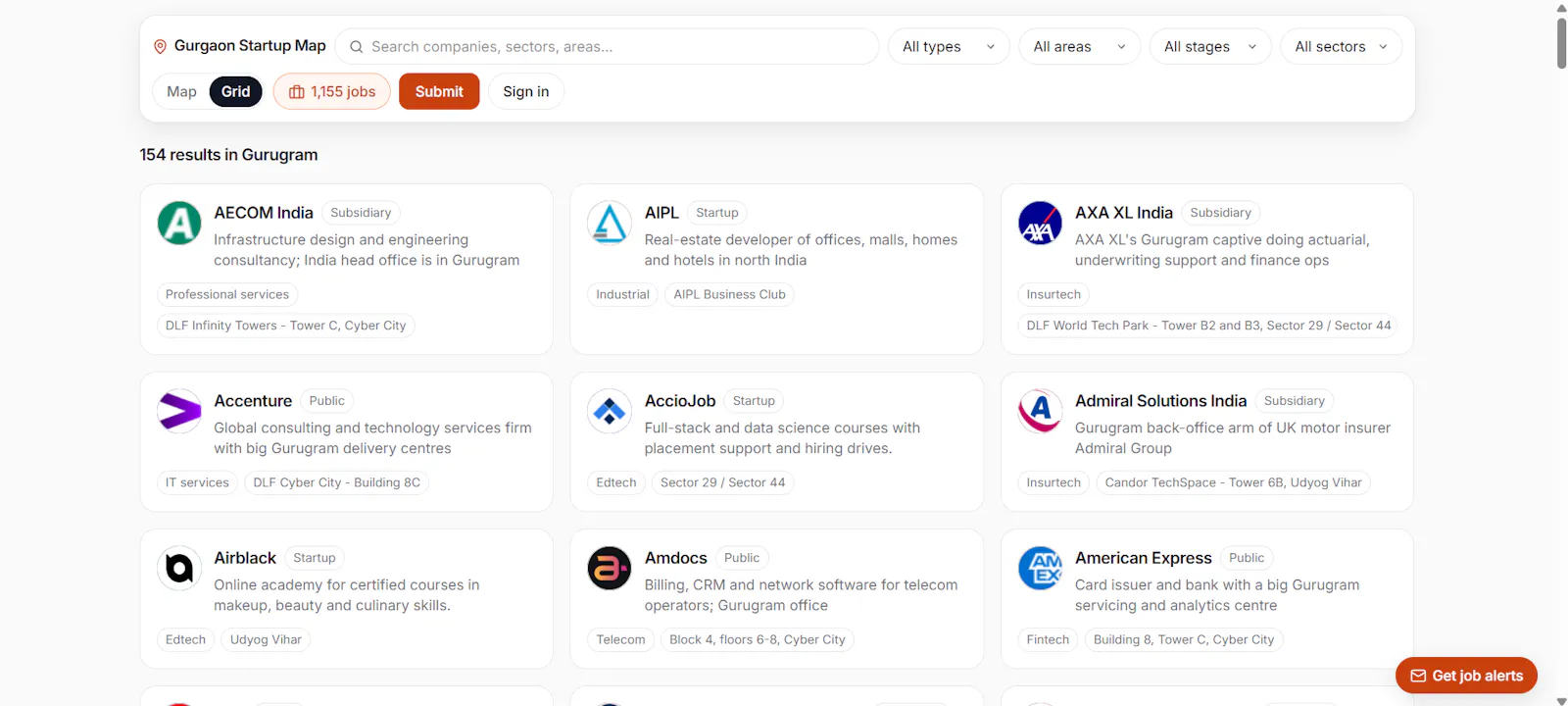 Gurgaon Startup Map screenshot 2