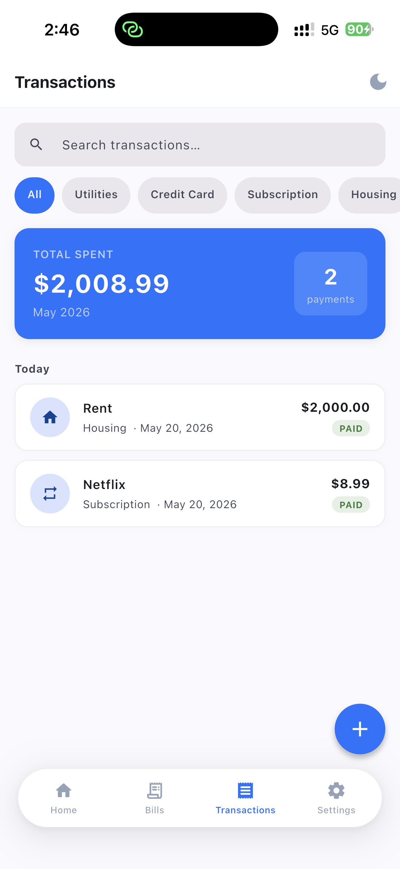NextDue — Stay ahead of every bill gallery image