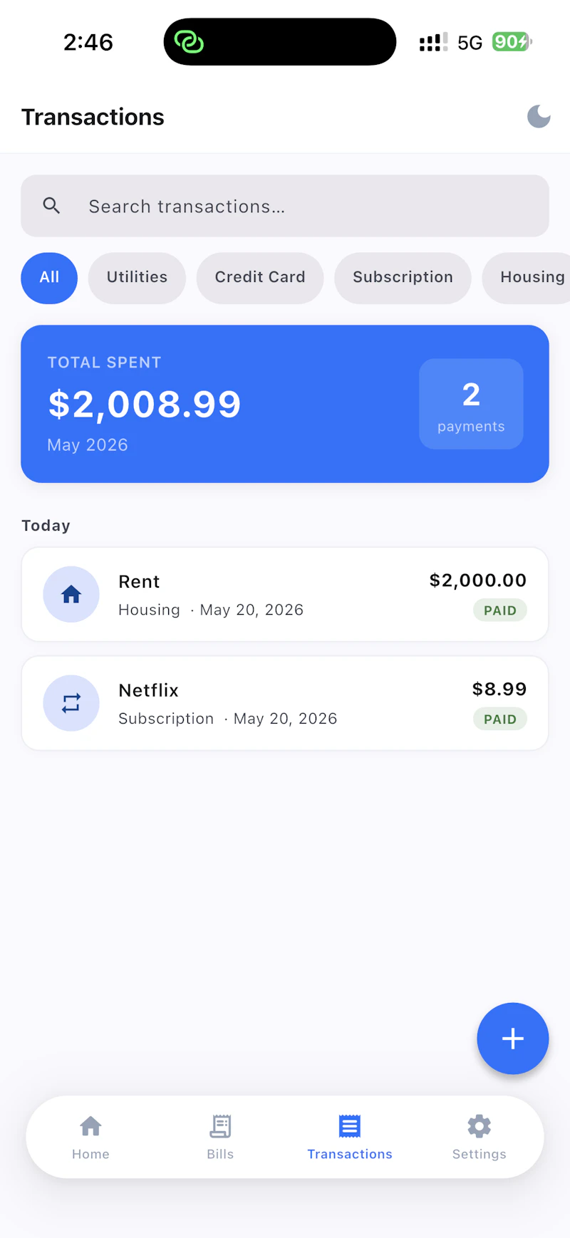 NextDue — Stay ahead of every bill screenshot 5