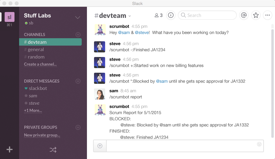 Scrumbot gallery image
