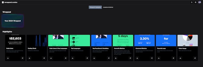 wrapped.codes gallery image