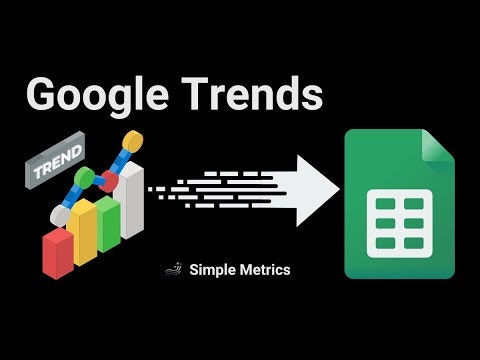 Import Google Trends to Google Sheets gallery image