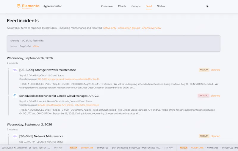 Hypermonitor - Cloud Incident Intel screenshot 6
