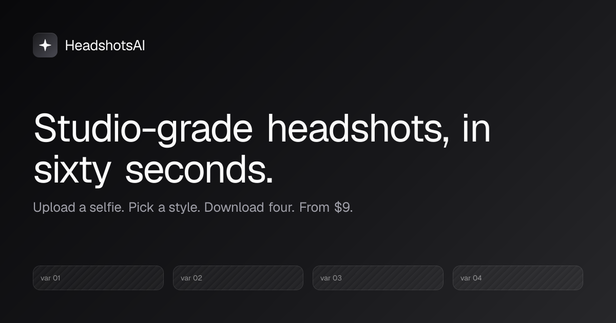 The Headshots AI gallery image