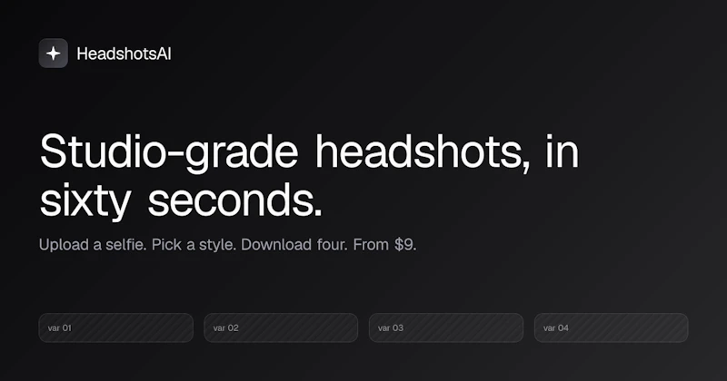 The Headshots AI screenshot 2