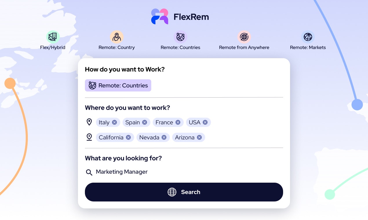 startuptile FlexRem-Redefining Remote Work Connectivity: From Jobs to Services.