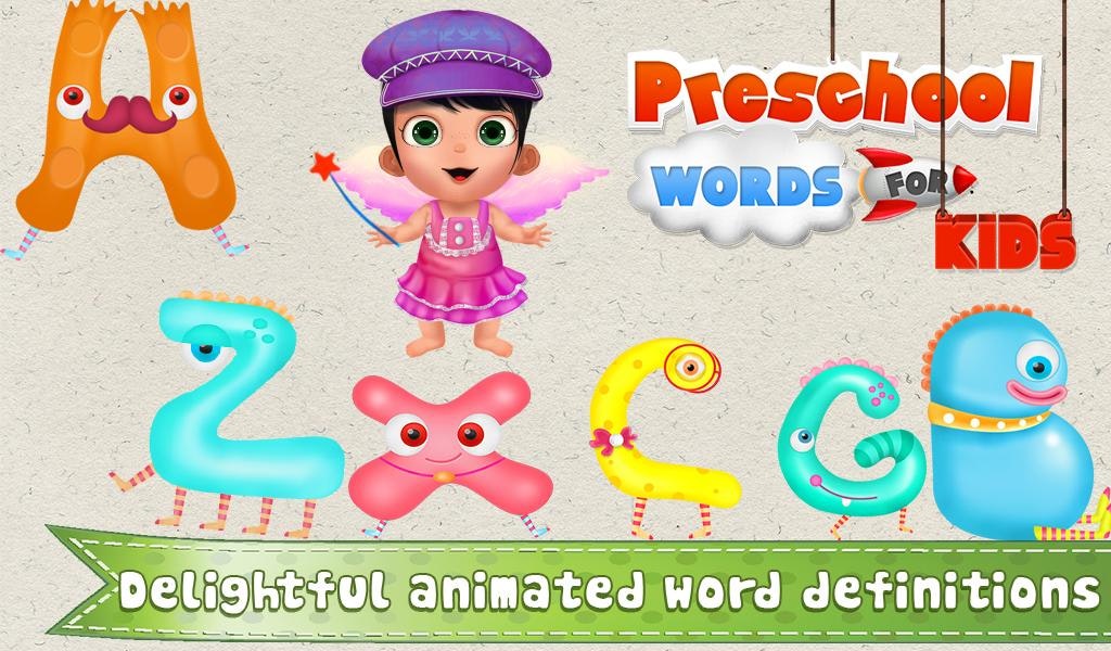 PreSchool Words For Kids gallery image