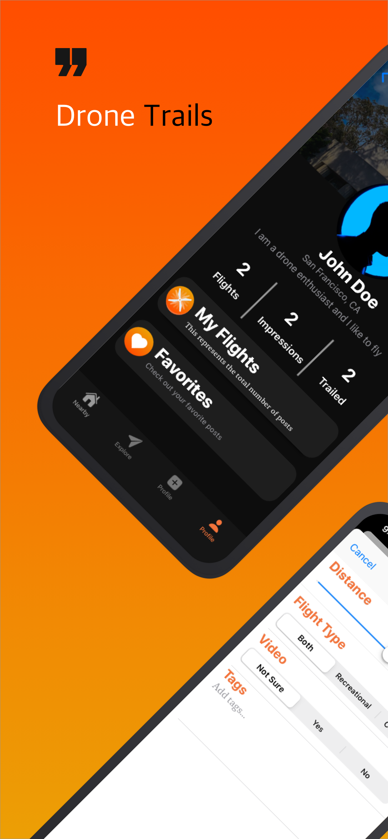 Drone Trails gallery image