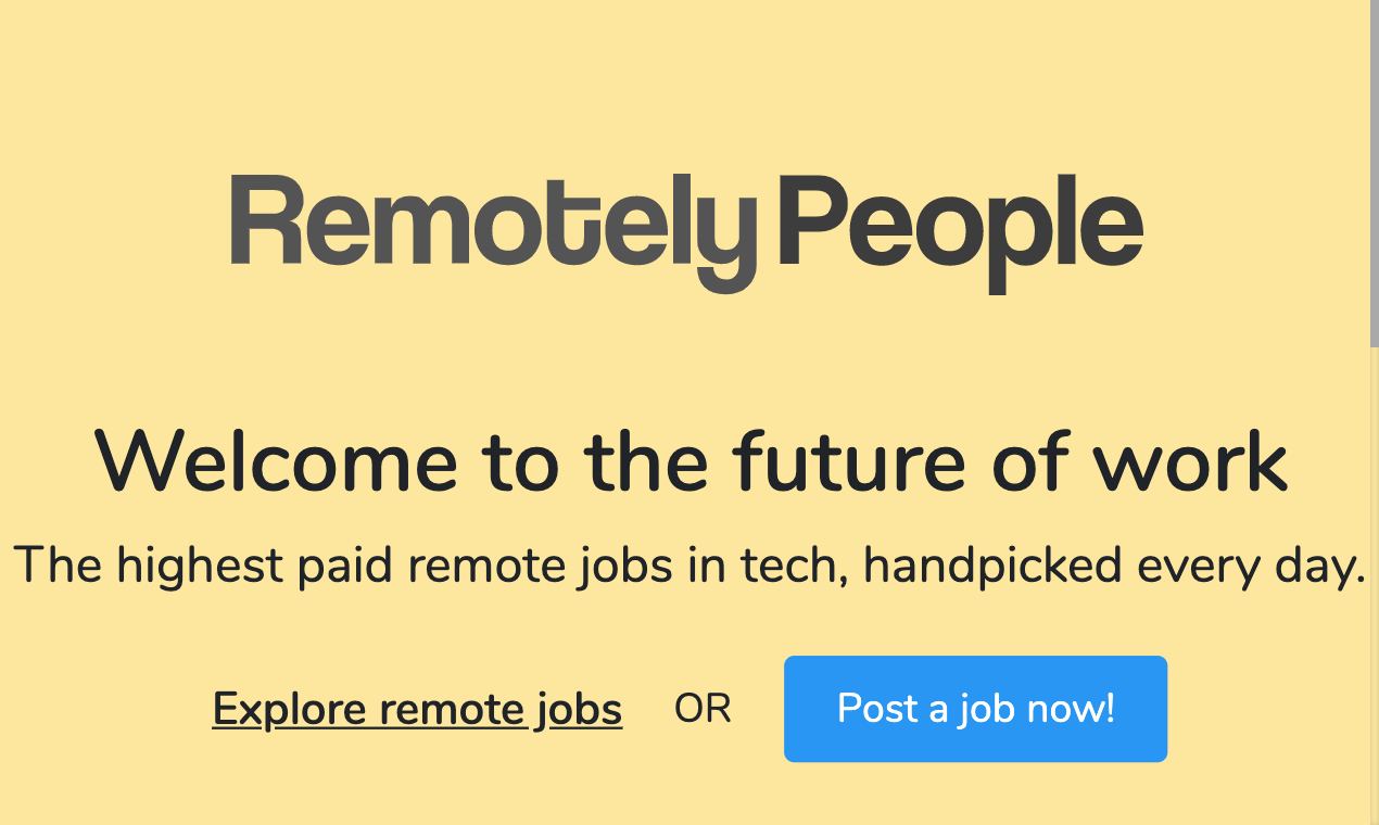 Remotely People Image
