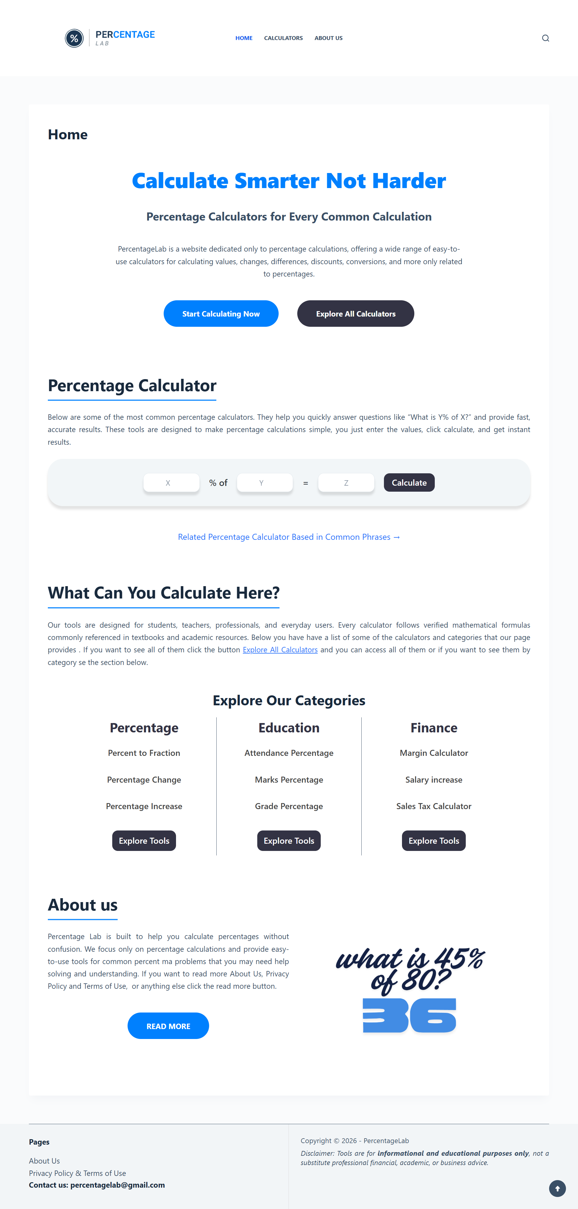 Percentage Lab gallery image