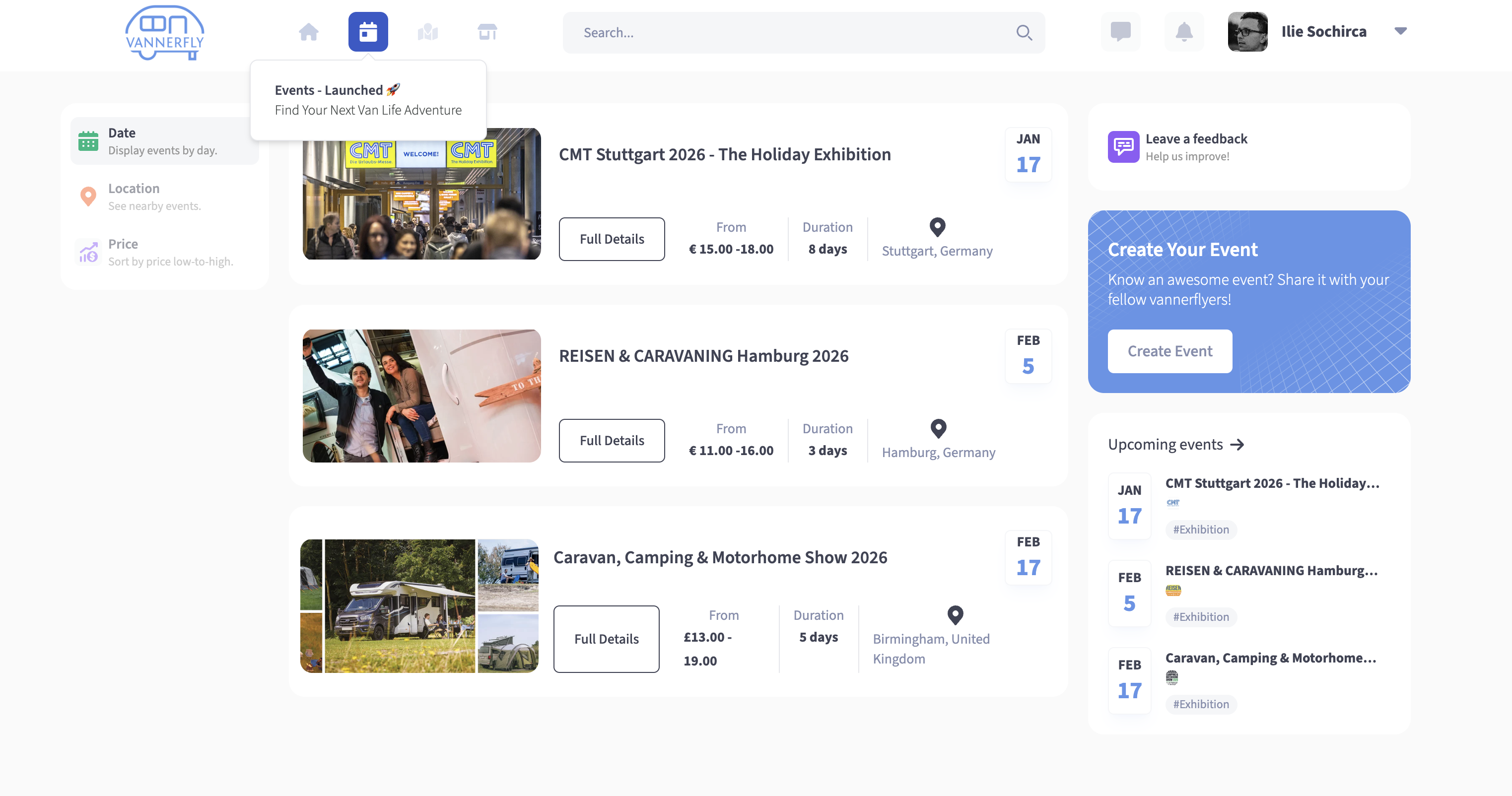 Vannerfly - Screenshot 3 showing product features and functionality