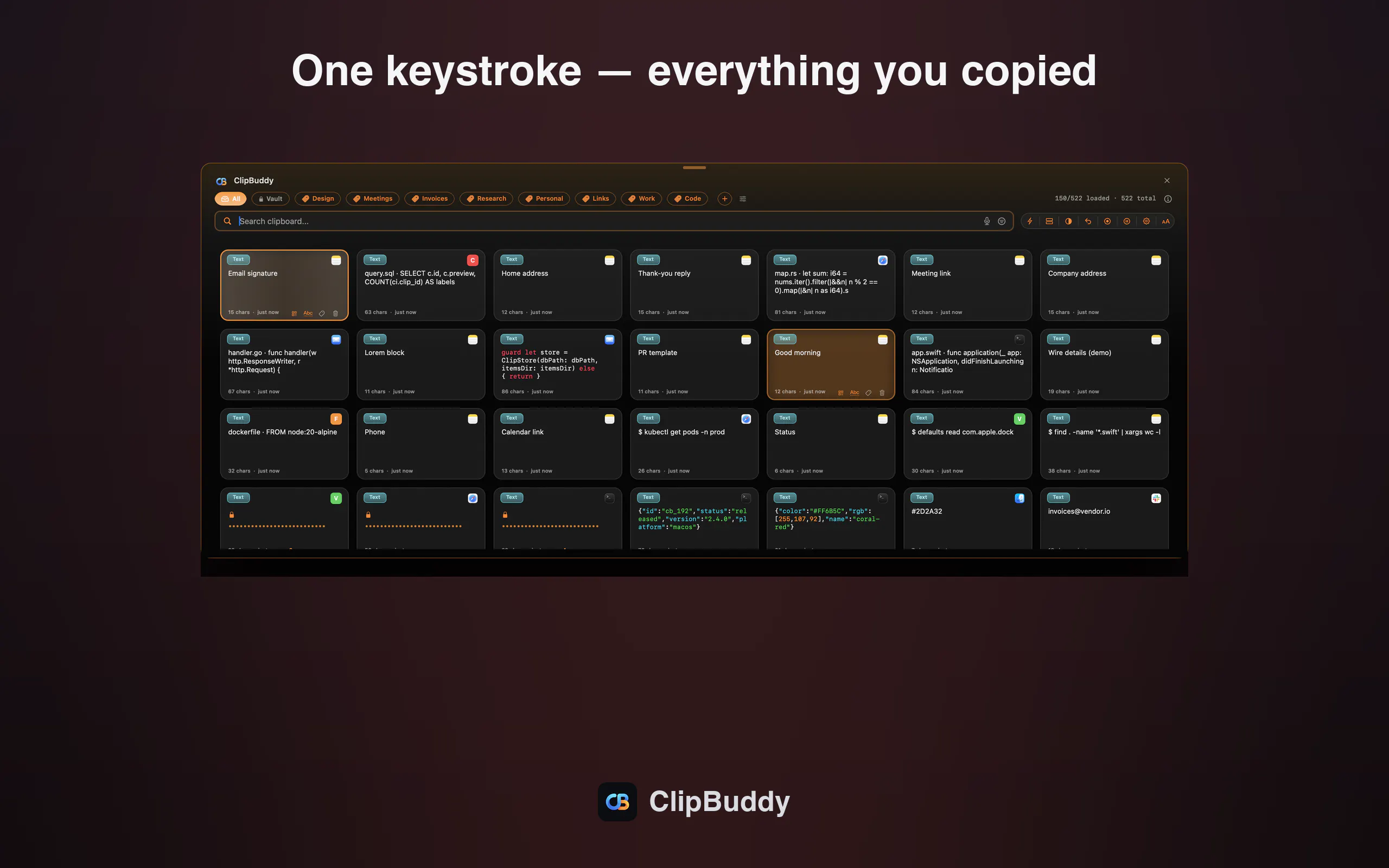 ClipBuddy gallery image