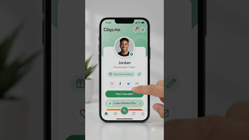 Cliqs.me screenshot 1 (video preview)