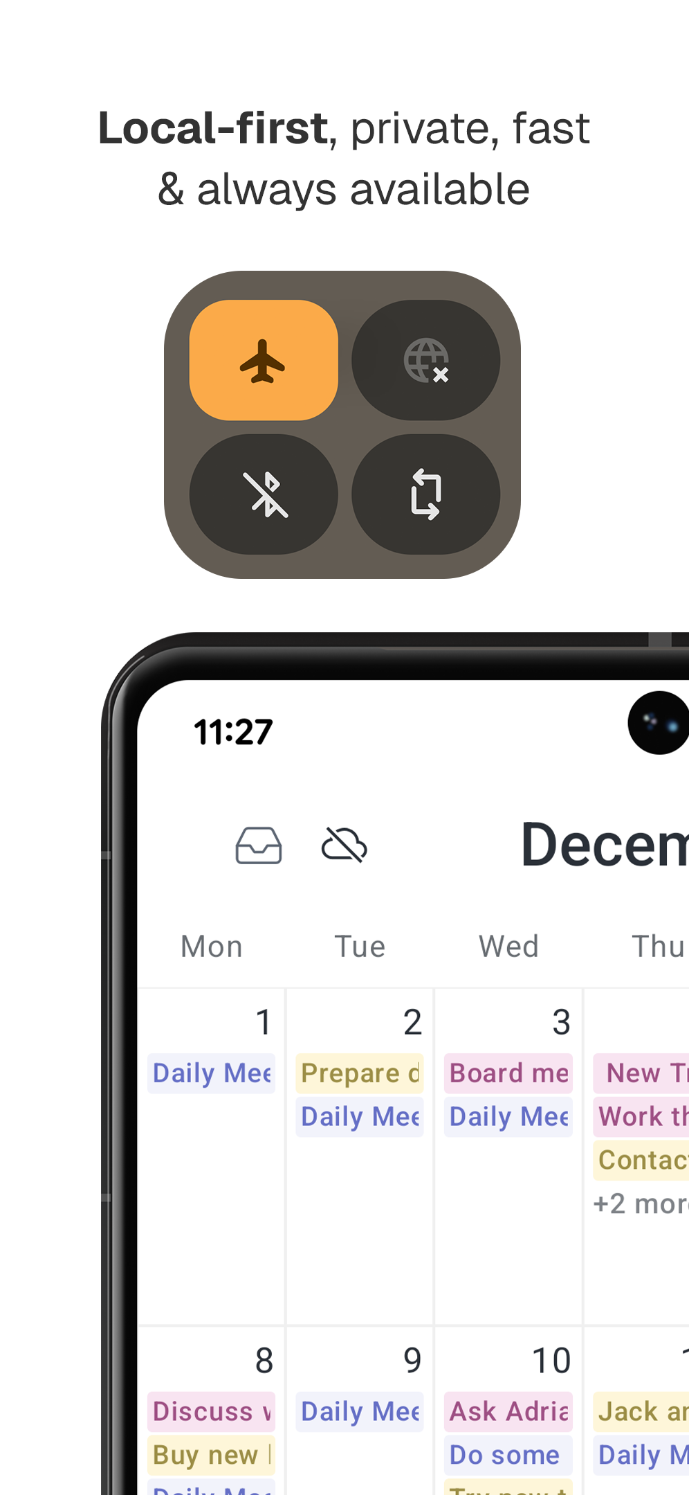Routine Android - Screenshot 5 showing product features and functionality