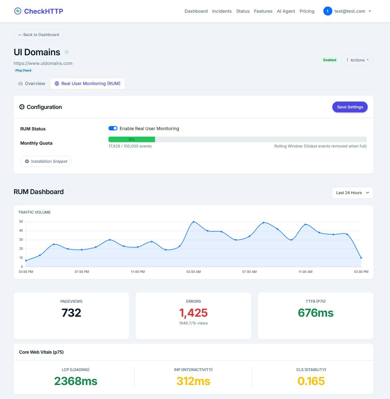 CheckHTTP - Screenshot 4 showing product features and functionality