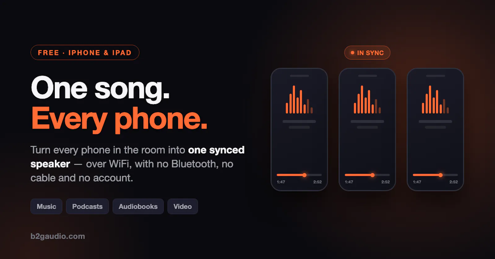 B2Gaudio screenshot 1