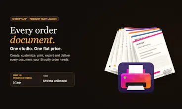 Juvant Order Print Studio for Shopify gallery image