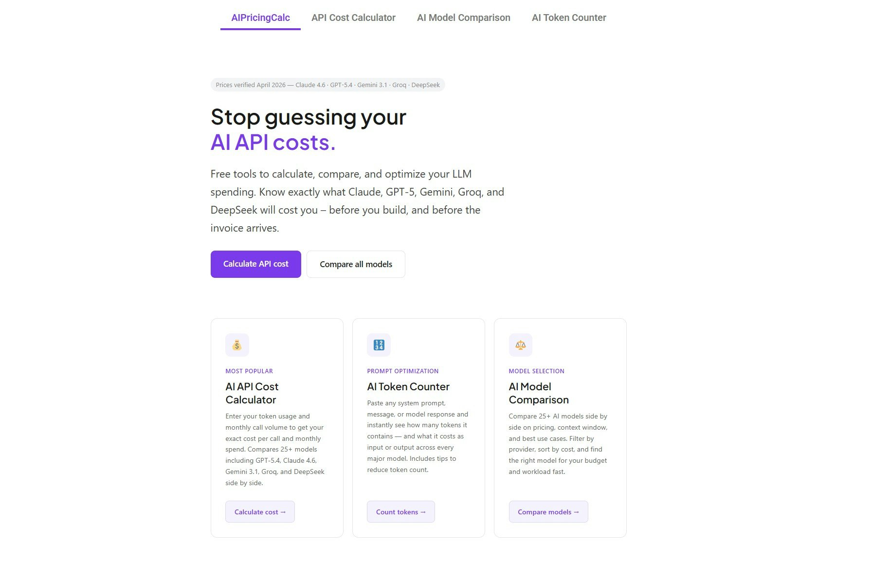 AIPricingCalculator gallery image