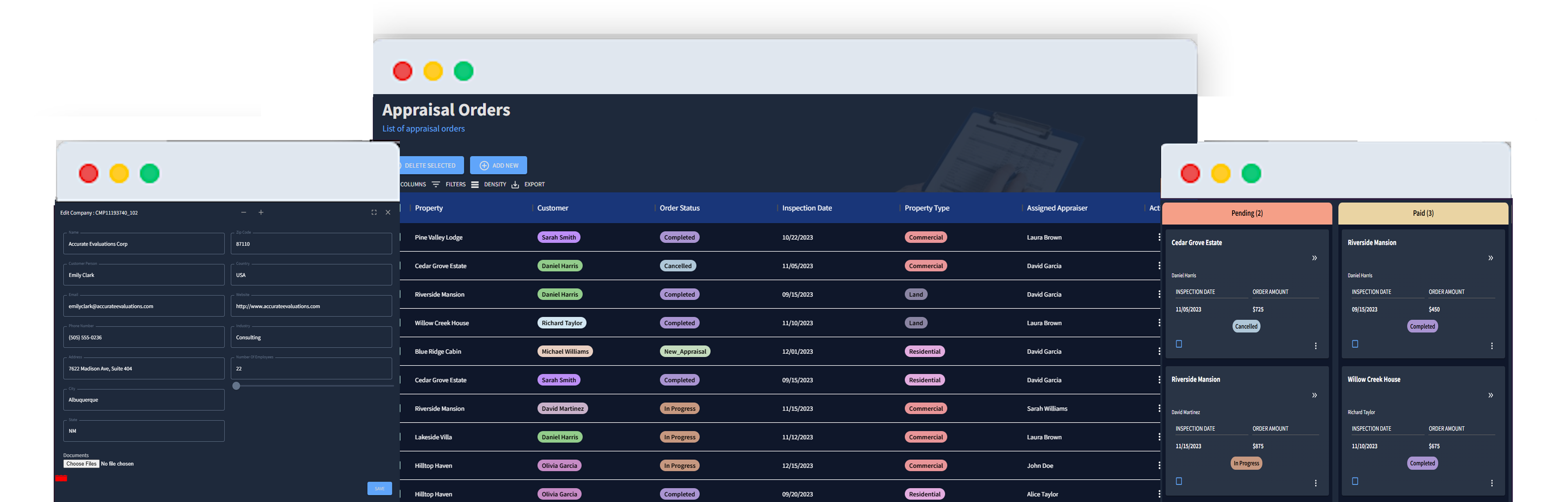 Rateoly® - Main screenshot showing features and interface