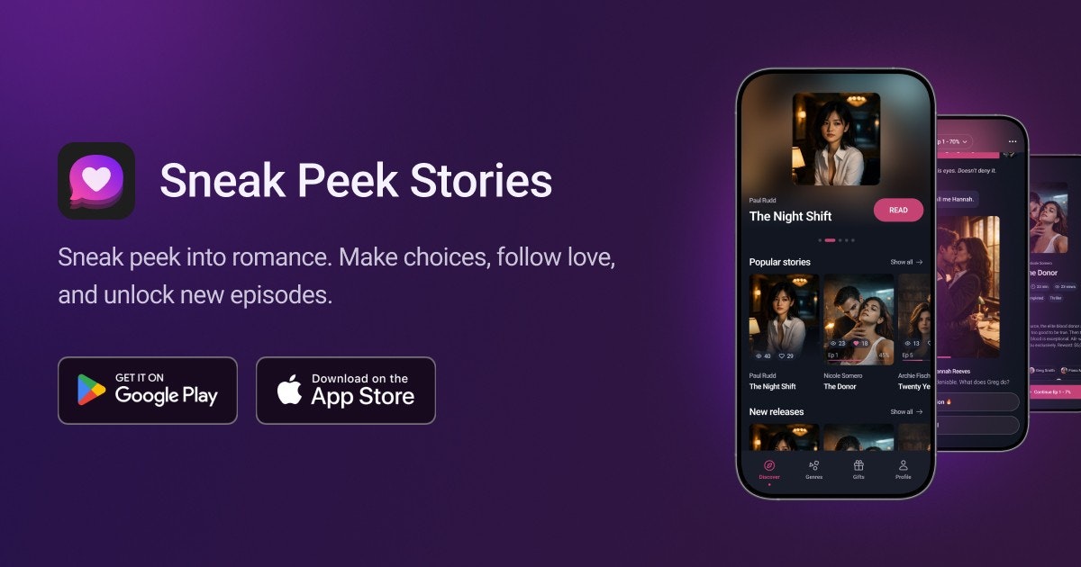 Sneak Peek Stories gallery image