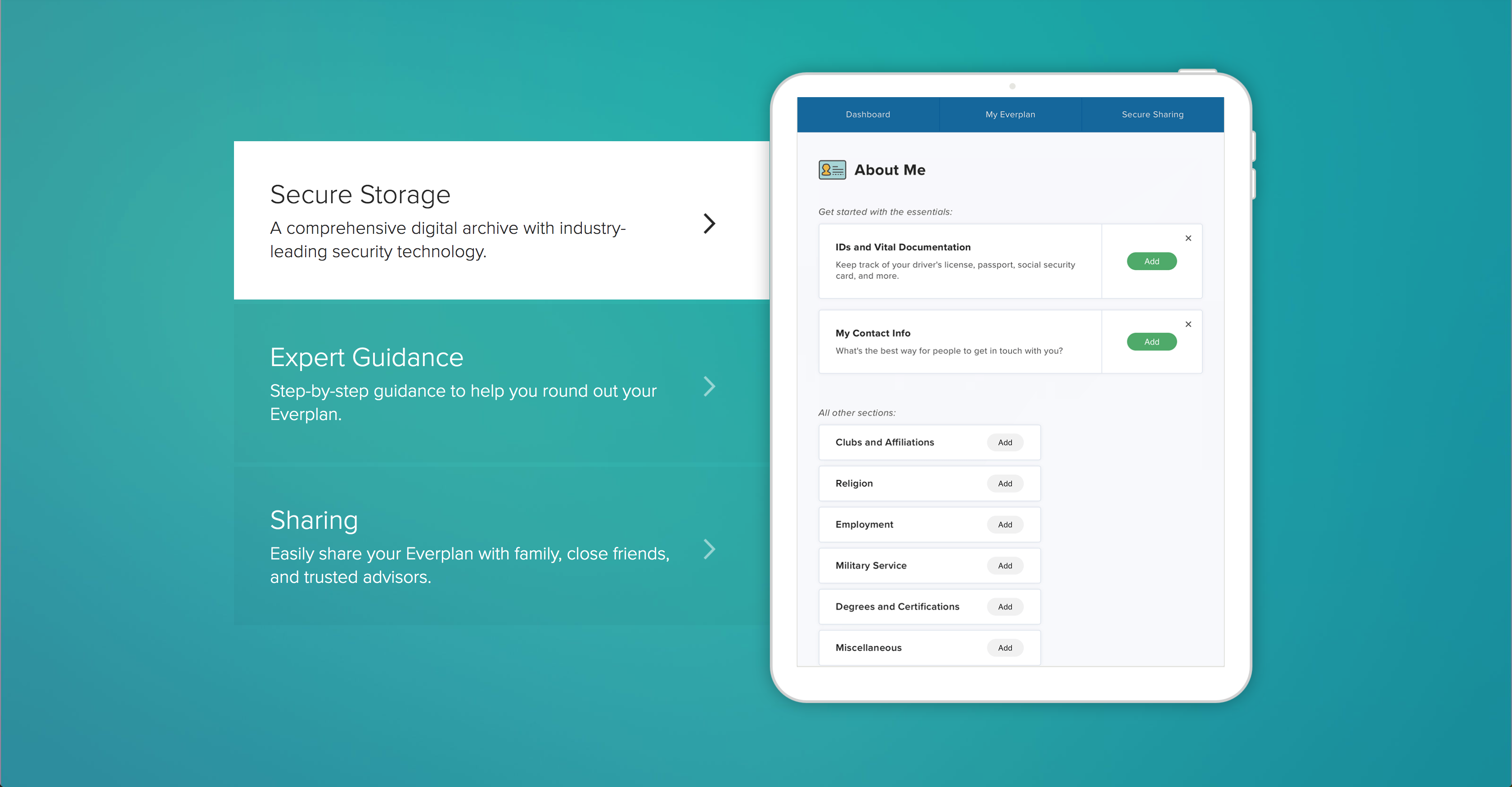 Everplans gallery image