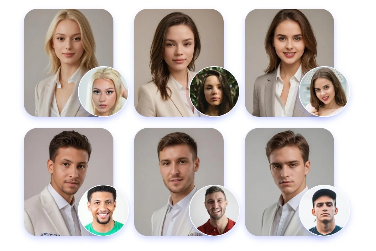 Fotor AI Headshot Jeneratör - Ücretsiz AI Headshot Jeneratörü: Profesyonel Kabağı Oluşturun. medya 3