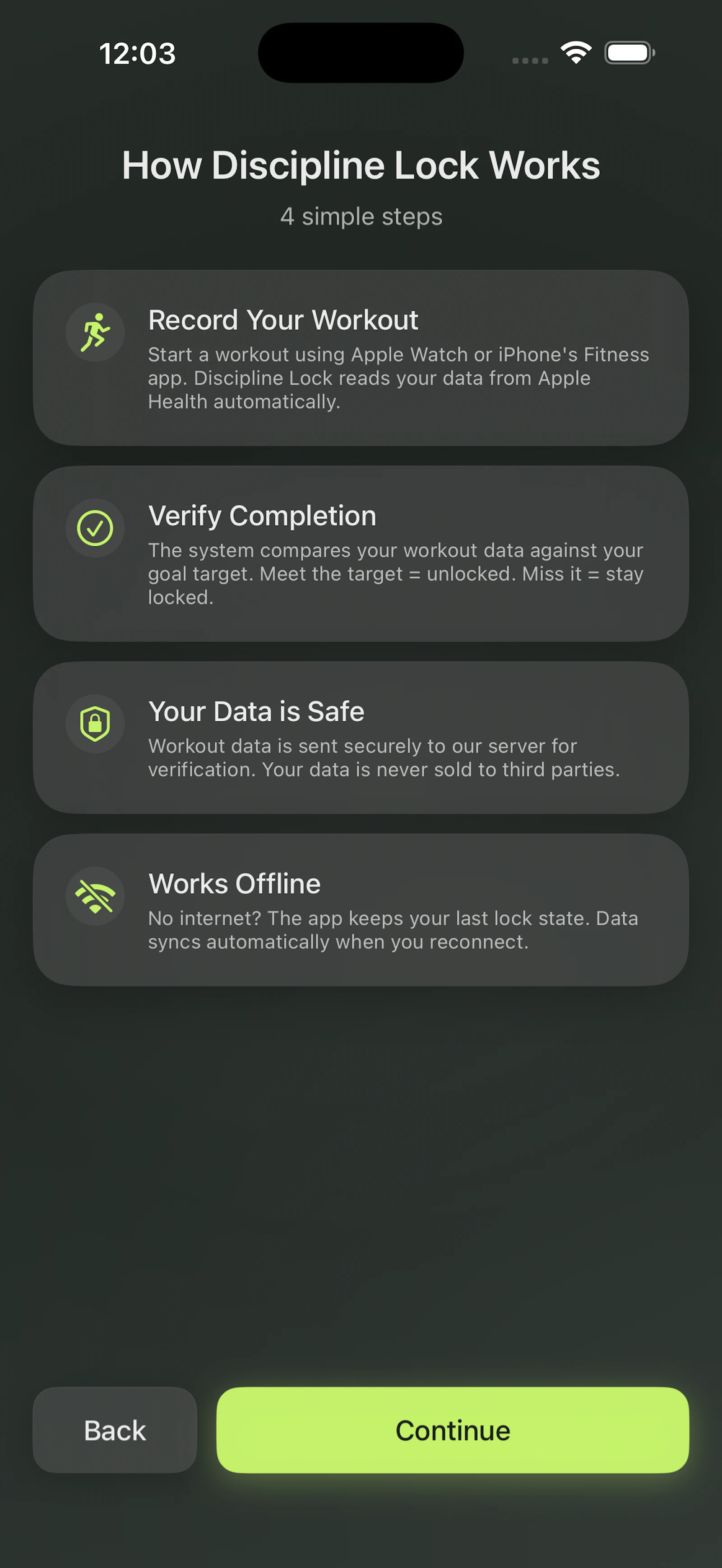 Discipline Lock screenshot 3