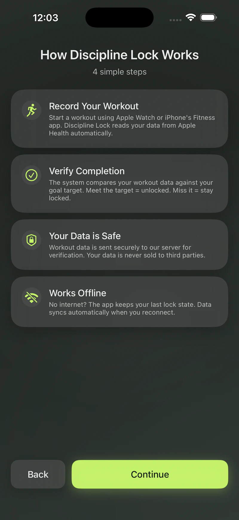 Discipline Lock screenshot 3