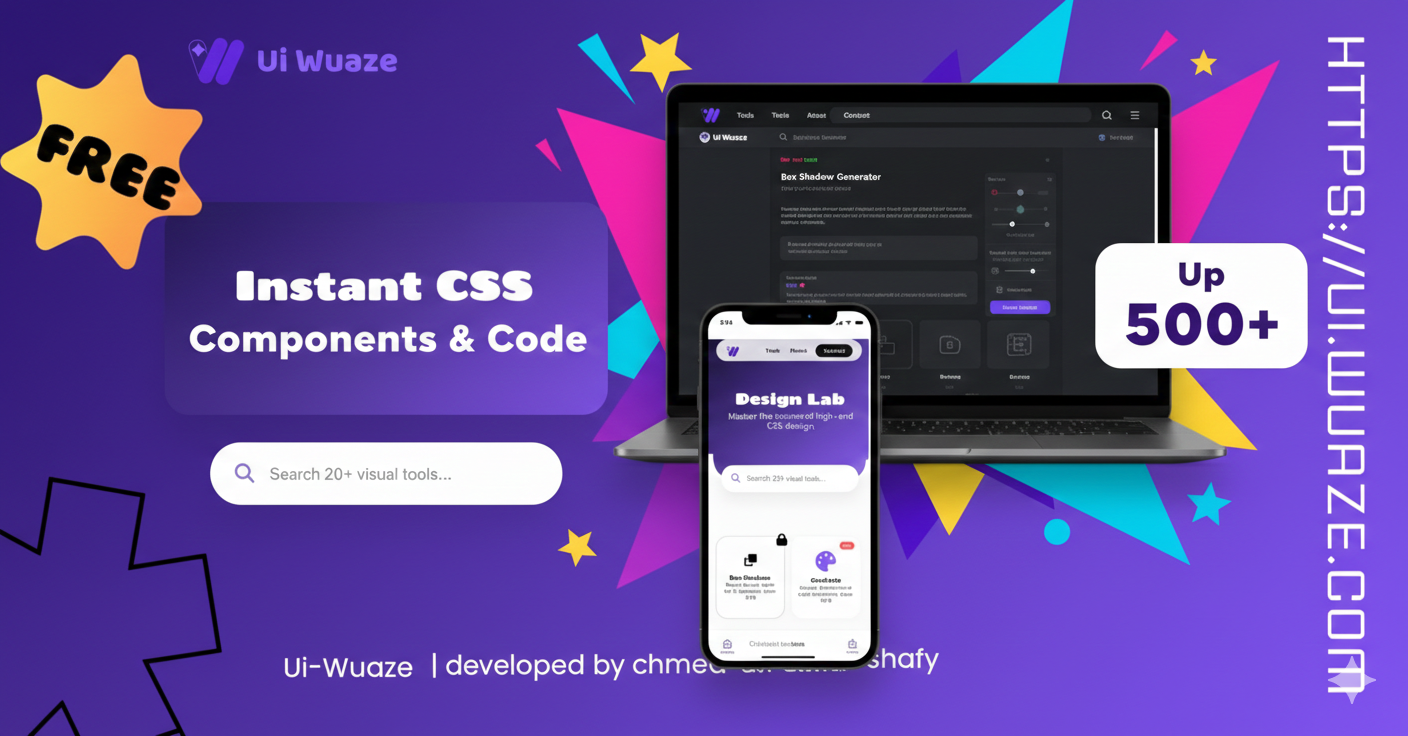 UI Wuaze - Product Hunt launch logo and brand identity