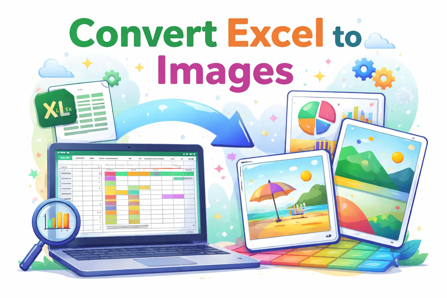 Banner del producto Convert Excel to Image for Free